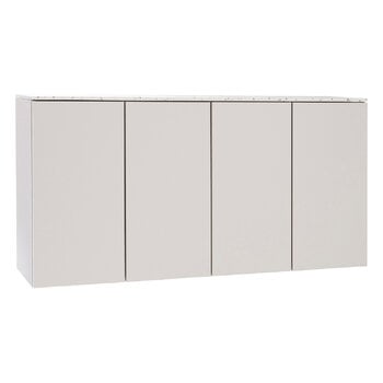 Lundia Credenza Fuuga, 128 cm, pensile a muro, cashmere - Terrazzo