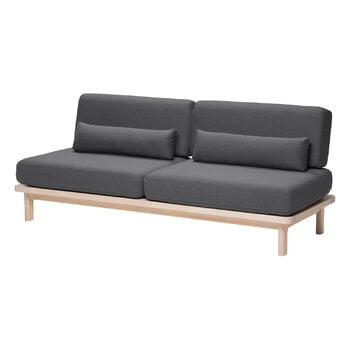 Lundia Hetki sofa bed, birch frame - dark grey Story 019