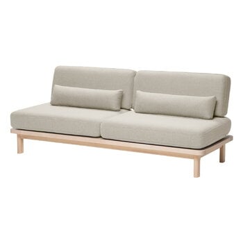 Lundia Hetki sofa bed, birch frame - beige Story 102