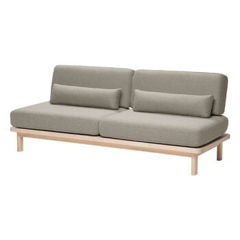 Lundia Hetki sofa bed, birch frame - sand Story 310