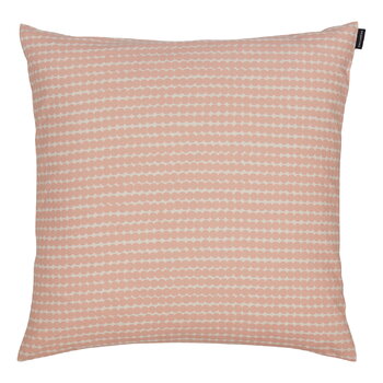 Marimekko Mini Räsymatto cushion cover, 50 x 50 cm, cotton - peach
