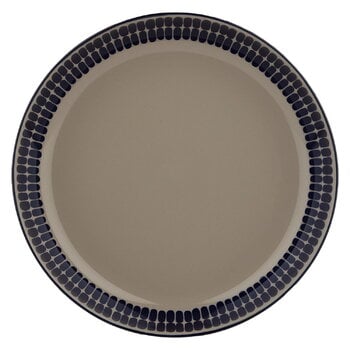 Marimekko Oiva - Alku plate, 20,5 cm, terra - dark blue