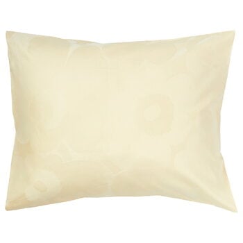 Marimekko Unikko pillow case, 50 x 60 cm, butter yellow