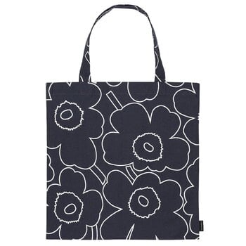 Marimekko Borsa Pieni Piirto Unikko, nero - bianco