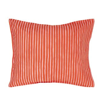 Marimekko Piccolo pillowcase, 50 x 60 cm, warm orange - light pink, product image