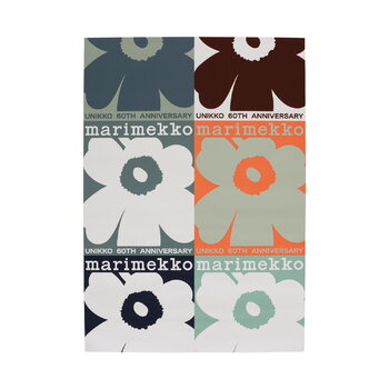 Marimekko Unikko 60th Anniversary poster, 50 x 70 cm, multicolour