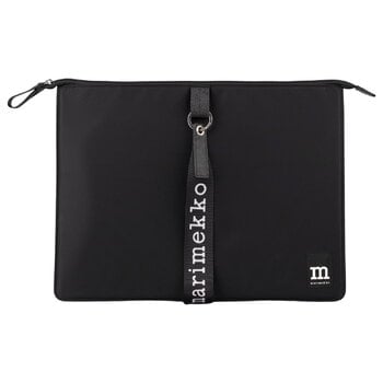 Marimekko Sleeve 15" Solid laptop sleeve, black, product image