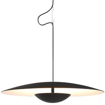 Marset Ginger 42 pendant, black - white