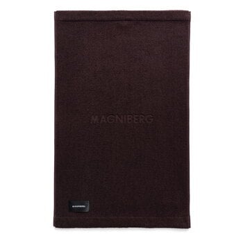 Magniberg Gelato hand towel, 50 x 80 cm, cherry brown