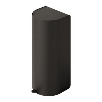 Wastebaskets & recycling, Pelican pedal bin, M, black, Black