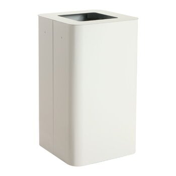 Mizetto Arkad recycling bin, signal white, product image