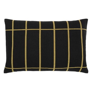 Marimekko Tiiliskivi cushion cover, 40 x 60 cm, black - gold