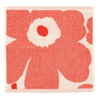 Marimekko Unikko bathroom rug, sage - off-white | Finnish Design Shop