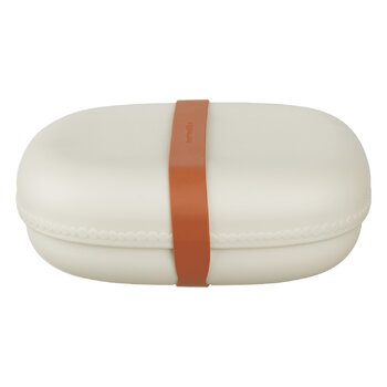Marimekko Oiva - Siirtolapuutarha lunch box, natural white