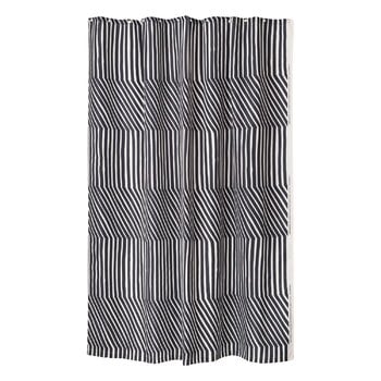 Marimekko Kalasääski shower curtain, 180 x 200 cm, off-white - charcoal, product image