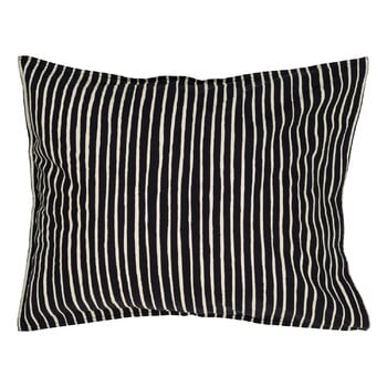 Marimekko Federe per cuscino Piccolo, 50 x 60 cm, nero - bianco naturale