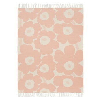 Marimekko Unikko throw, 130 x 180 cm, pink