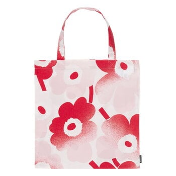 Bags, Pieni Unikko Häivähdys tote bag, pink - red, Red