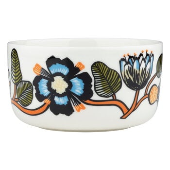 Marimekko Oiva - Tiara kulho, 5 dl, valkoinen - lämmin oranssi - vihreä, tuotekuva