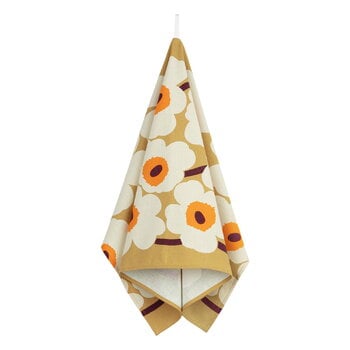 Strofinacci, Strofinaccio Unikko, caramello - crema - arancione caldo, Beige
