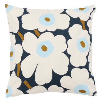 Marimekko Pieni Unikko cushion cover, 50 x 50 cm, plum - cranberry