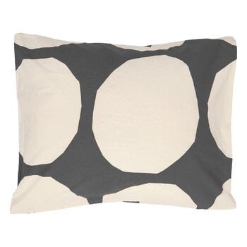 Marimekko Kivet pillowcase, 50 x 60 cm, charcoal - off-white