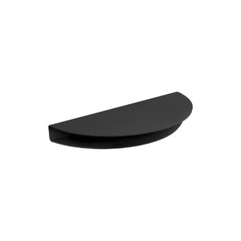 Moebe Half Moon shelf, small, black, product image