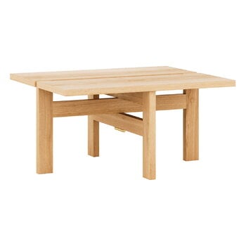 Moebe Rectangular Couchtisch, 60 cm, Eiche, produktbild