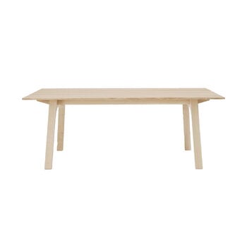 Dining tables, Earnest extendable table, 205 x 100 cm, oiled oak, Natural