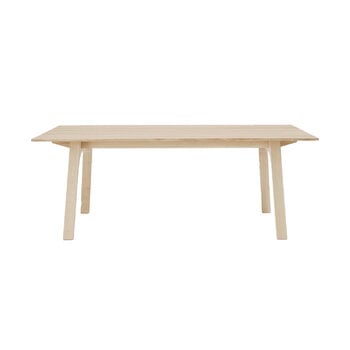 Muuto Table extensible Earnest, 205 x 100 cm, chêne huilé, image produit