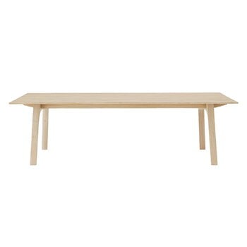 Dining tables, Earnest extendable table, 260 x 100 cm, oiled oak, Natural