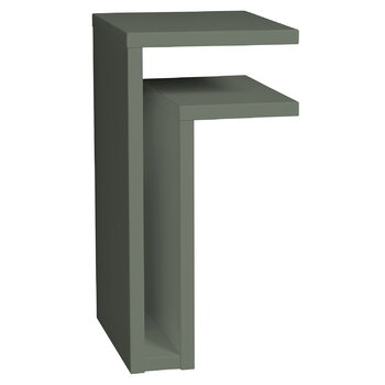 Maze F-shelf, right, green grey