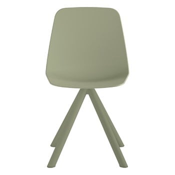 Viccarbe Maarten tuoli, pyörivä, dusty green