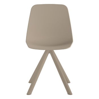 Office chairs, Maarten chair, metal swivel base, taupe, Beige