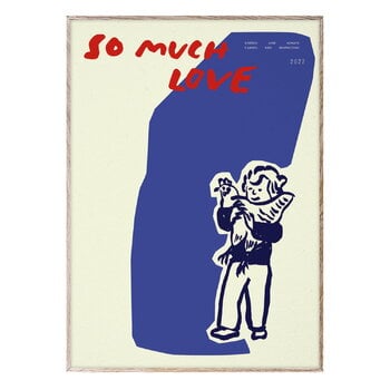 MADO Poster So Much Love Chicken, 30 x 40 cm