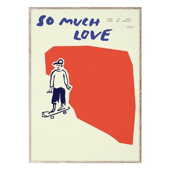 MADO So Much Love Skateboard poster, 30 x 40 cm