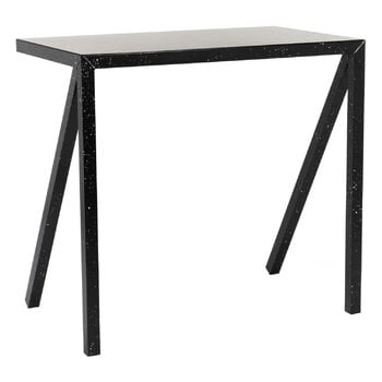 Magis Table haute Bureaurama, 102,5 cm, noir - blanc moucheté
