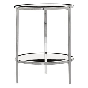 Magis Tambour side table, 65 cm, polished aluminium