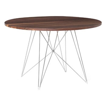 Magis XZ3 pöytä, 120 cm, kromi - pähkinä