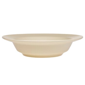 Plates, Mainio plate deep, 22 cm with rim, sand, Beige