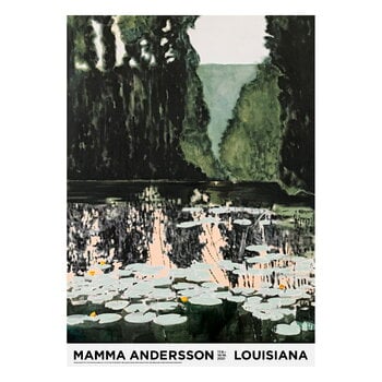 Affiches, Mamma Andersson - Pond 2019, affiche A1, Noir