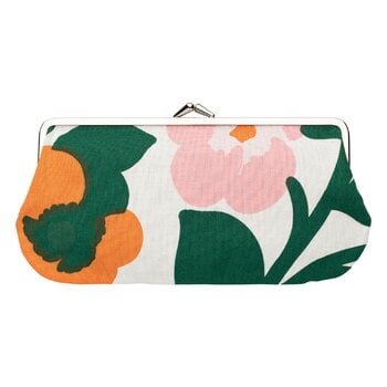 Accessoires, Pieni Green Green Silmälasi Kukkaro Täschchen, weiß-grün-rosa-orange, Weiß