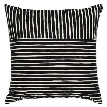 Cushion covers, Piccolo cushion cover, 50x50 cm, black - cotton, Black