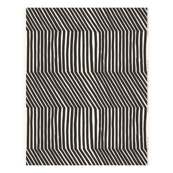 Marimekko Kalasääski coated fabric, cotton - coal, product image