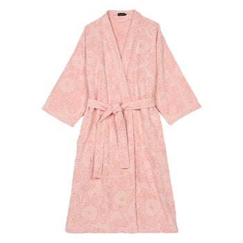 Marimekko Pieni Unikko bathrobe, powder - pink
