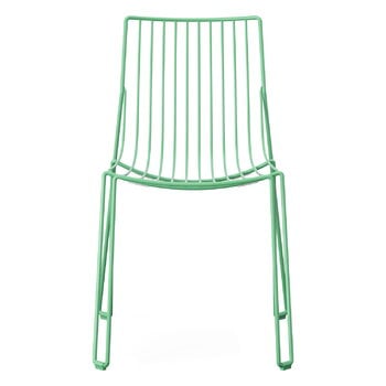 Massproductions Tio chair, oilcloth green, product image