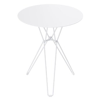 Massproductions Tio pöytä, 60 cm, korkea, valkoinen
