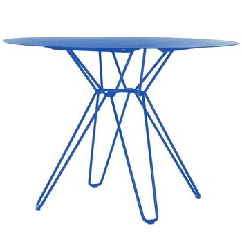 Massproductions Tavolo da pranzo Tio, 100 cm, overseas blue