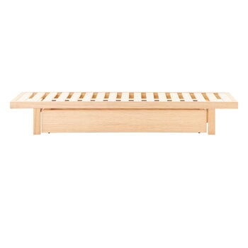 Matri Daybed vuodevaatelaatikolla, saarni, tuotekuva