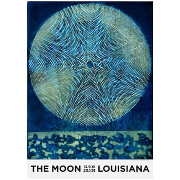 Posters, Max Ernst - The Moon 1969, A0 poster, Blue